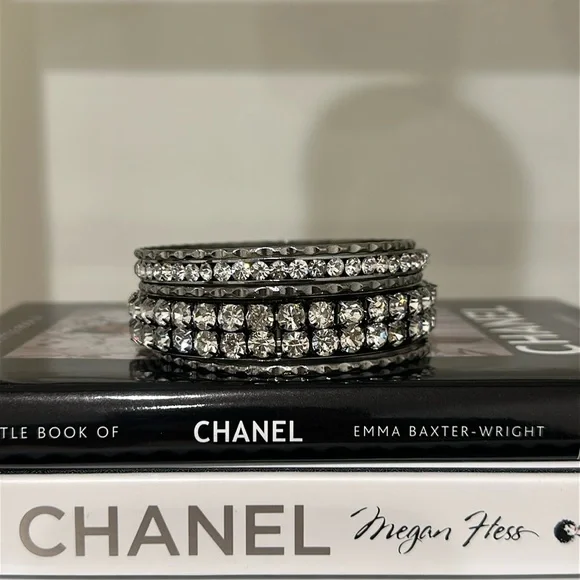 Cache Rhinestone Bangles - Picture 6 of 8